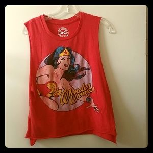 Tank Shirt Wonder Woman DC comics Sz L